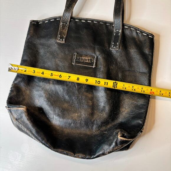 Bed Stu Skye II Women's Leather Tote Bag Handcrafted Distressed Whipstitch - Picture 9 of 12